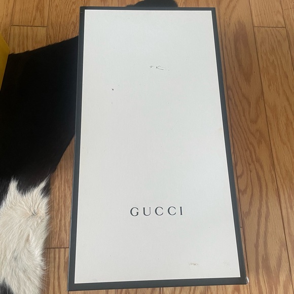 Gucci Boots, size 7, white & black - Picture 1 of 6
